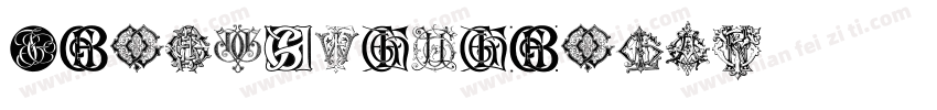 Circle Monograms字体转换